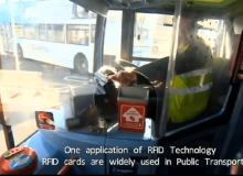 Cartão de PVC ônibus RFID para tráfego rápido pagamento, gerenciamento de acesso