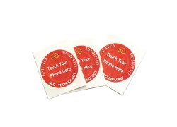 Customized Design Dia 30MM Ntag213 NFC Sticker