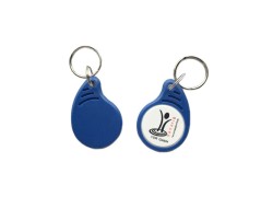 13.56MHz ABS type 2 Ntag213 NFC Keyfob with LOGO