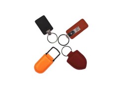 Leder UID programmierbare wiederbeschreibbare 125KHz oder 13,56MHz proximity rfid keyfob / key card