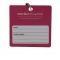 40*40mm Square Frosted Plastic Key Tag -RFID Special Cards