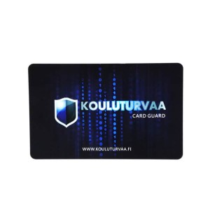 クレジットカード/デビットカード保護用のカスタムRFIDブロッキングカード