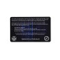 Carte de blocage de la coutume RFID pour la protection de carte de crédit et de débit -Cartões especiais RFID