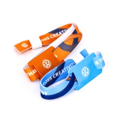 Bracelet d’événement RFID HF F08 Snap fermeture