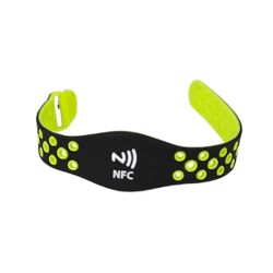 Colorful Printed RFID Wristbands Personalized silicone bracelet