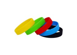 Personalizado recicláveis Silicone pulseira/bracelete