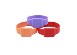 Bracciale in silicone NFC ISO14443A Ntag213, bracciale impermeabile NFC