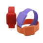 Bracelete do silicone de ISO14443A Ntag213 NFC, bracelete impermeável de NFC -Silicone RFID Pulseira