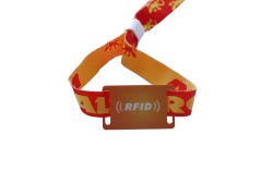 MF 1K PVC RFID Wristband Adjustable