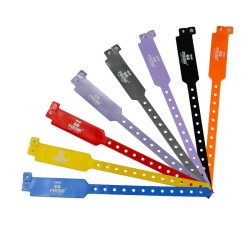 PVC Ntag216 Disposable Wristbands