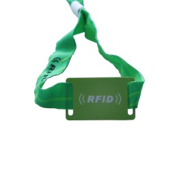 PVC RFID Wristband With Nylon Strap