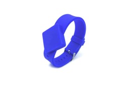 Silicone 125KHz RFID Wristbands Cabinet Lock Key Buckle Bracelets LF Wrist Strap